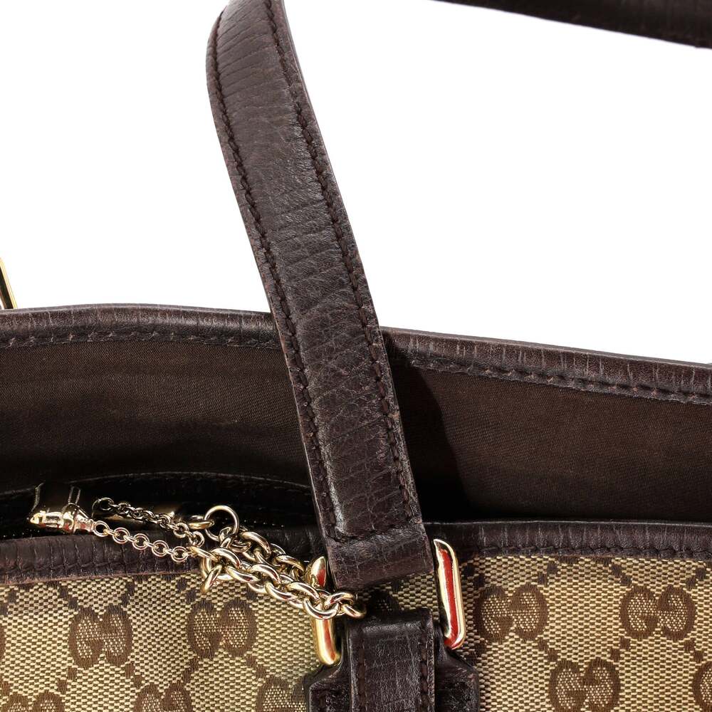 Gucci Jolicoeur Tote Gg Canvas Large #254219G49B - Picture 6 of 8